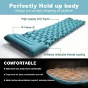Portable High Quality Air Mattress for Camping - Ergonomic Single Sleeping Pad with Compact Carry Bag, Durable Lightweight Design for Outdoor