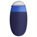 All-Season Cold-Resistant Egg-Shaped Sleeping Bag for Adults - Lightweight Envelope Design with Synthetic Insulation, Navy Blue & Sky Blue Outdoor Camping Gear, Sleeping Bag for Camping, Adventure Equipment, Unique Egg Shape, Easycarry Bag
