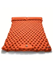 2-person Or 1-person Ultra Light Nylon TPU Self Inflating Camping Sleeping Mat, Lightweight Camping Air Cushion With Built-in Pump Camping Bed