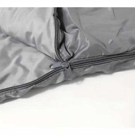 Ultra-Comfortable Outdoor Camping Envelope Sleeping Bag with Shell & Insulated Down/Synthetic Fill - All-Season Lightweight Design, Ergonomic Fit, Blue Colorblock 