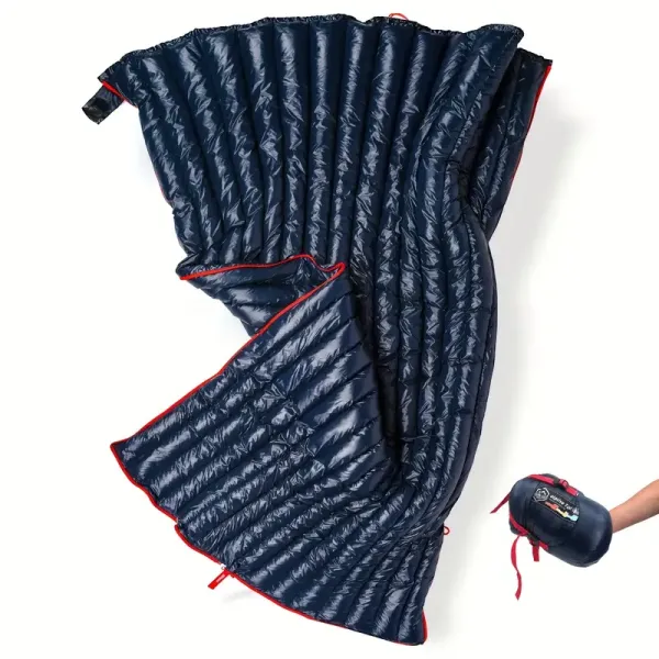 Ultralight Backpacking 32-50F Down Sleeping Bag - 27oz Ultra Compact 650 Fill Power Envelope Sleeping Bag For Hiking & Camping