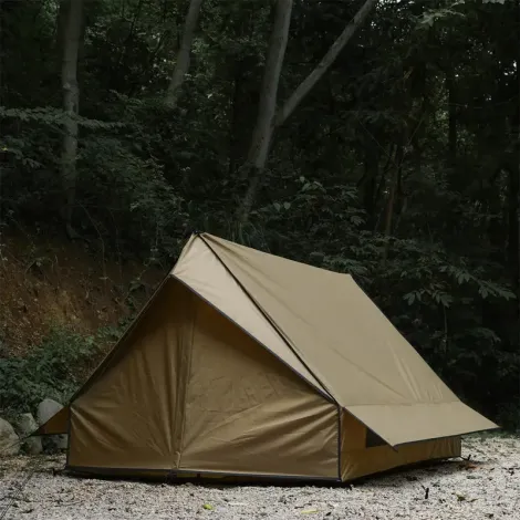 Cabin Style Insulated Tent, Portable Retro Cabin With Five Regular Chimney Pipes, An Adjustable Chimney Valve, And A Chimney Head, Four Season Camping Tent, Baker Style Shelter Tent