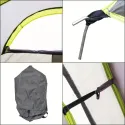 10 People Three Rooms Fiberglass Poles Camping Tents For Family Camping Outdoor Camping