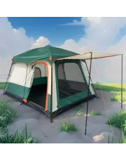 Large Family-Friendly Waterproof Outdoor Tent - Windproof & Rainproof Portable Camping & Picnic Tent Large Family-Friendly Waterproof Outdoor Tent - Windproof & Rainproof Portable Camping & Picnic Tent