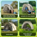 Ultralight Portable Double Camping Tent - 2-Person Oval Shelter with Storage Bag, Lightweight & Easy Setup for Hiking, Camping, Picnics - Durable Nylon/PVC Material,Outdoor Adventure Gear