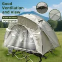 Ultralight Portable Double Camping Tent - 2-Person Oval Shelter with Storage Bag, Lightweight & Easy Setup for Hiking, Camping, Picnics - Durable Nylon/PVC Material,Outdoor Adventure Gear