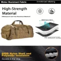 Gym Bag Duffle Bags Backpack - Travel Weekender Bag for Men Women Workout Bag for Military, Sports, Overnight