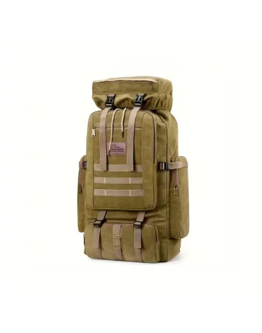 Large Capacity Tactical Hiking Backpack - Durable, Multiple Compartments for Travel, Camping & Mountaineering