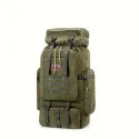 Large Capacity Tactical Hiking Backpack - Durable, Multiple Compartments for Travel, Camping & Mountaineering