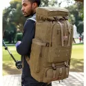 Large Capacity Tactical Hiking Backpack - Durable, Multiple Compartments for Travel, Camping & Mountaineering