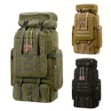 Large Capacity Tactical Hiking Backpack - Durable, Multiple Compartments for Travel, Camping & Mountaineering
